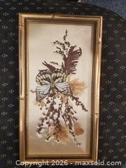 MaxSold Auction: Framed Butterfly & Dried Botanical Art - Milton (Ontario, Canada) SELLER MANAGED Downsizing Online Auction - Asleton Boulevard