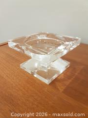 MaxSold Auction: Oleg Cassini Crystal Candle Holder  - Milton (Ontario, Canada) SELLER MANAGED Downsizing Online Auction - Asleton Boulevard