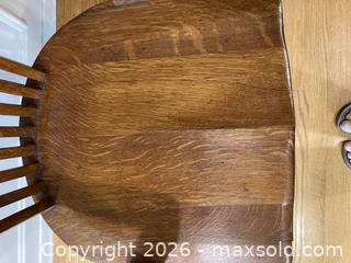 MaxSold Auction: Antique "Canada Furniture Manufacturers" Oak Banker Chair # 2. - Mississauga (Ontario, Canada) SELLER MANAGED Estate Sale Online Auction - Greenbower Court