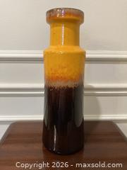 MaxSold Auction: Beautiful MCM Vintage Vase by Scheurich West Germany. - Mississauga (Ontario, Canada) SELLER MANAGED Estate Sale Online Auction - Greenbower Court