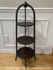 MaxSold Auction: Early 20th Century Tiered Plateware Storage Rack. - Mississauga (Ontario, Canada) SELLER MANAGED Estate Sale Online Auction - Greenbower Court