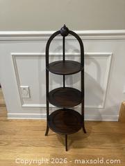MaxSold Auction: Early 20th Century Tiered Plateware Storage Rack. - Mississauga (Ontario, Canada) SELLER MANAGED Estate Sale Online Auction - Greenbower Court