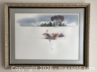 MaxSold Auction: Large Original Watercolor Painting by listed Canadian-Hungarian artist Zoltan Szabo (1928-2003). - Mississauga (Ontario, Canada) SELLER MANAGED Estate Sale Online Auction - Greenbower Court