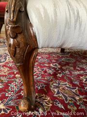 MaxSold Auction: Pair of Antique Victorian Carved Walnut Ladies and Gentlemen’s Chairs of Outstanding Quality. - Mississauga (Ontario, Canada) SELLER MANAGED Estate Sale Online Auction - Greenbower Court