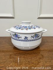 MaxSold Auction: Round Covered Casserole Plymouth by Royal Doulton, England.  - Mississauga (Ontario, Canada) SELLER MANAGED Estate Sale Online Auction - Greenbower Court