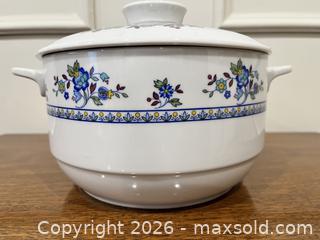 MaxSold Auction: Round Covered Casserole Plymouth by Royal Doulton, England.  - Mississauga (Ontario, Canada) SELLER MANAGED Estate Sale Online Auction - Greenbower Court