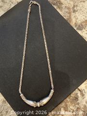 MaxSold Auction: Sterling Silver 18 1/4" Bali Style Rounded Byzantine Necklace. - Mississauga (Ontario, Canada) SELLER MANAGED Estate Sale Online Auction - Greenbower Court