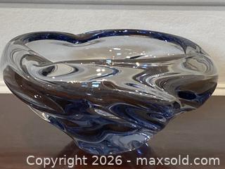MaxSold Auction: Vintage Glass Bowl in Blue by Jan Beranek for Skrdlovice, 1960s. - Mississauga (Ontario, Canada) SELLER MANAGED Estate Sale Online Auction - Greenbower Court