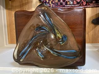 MaxSold Auction: Vintage Hana Machovská for Mstišov – Pizzicato Art Glass Bowl, Czechoslovakia 1960s. - Mississauga (Ontario, Canada) SELLER MANAGED Estate Sale Online Auction - Greenbower Court