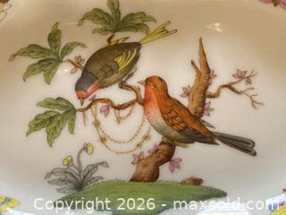 MaxSold Auction: Vintage Herend Hungary Hand Painted Porcelain Ashtray. Pattern Rothschild Bird. - Mississauga (Ontario, Canada) SELLER MANAGED Estate Sale Online Auction - Greenbower Court