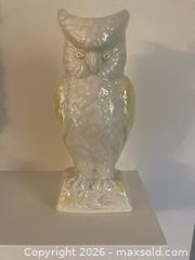 MaxSold Auction: Vintage Irish Belleek Porcelain Owl Vase. - Mississauga (Ontario, Canada) SELLER MANAGED Estate Sale Online Auction - Greenbower Court