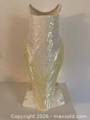 MaxSold Auction: Vintage Irish Belleek Porcelain Owl Vase. - Mississauga (Ontario, Canada) SELLER MANAGED Estate Sale Online Auction - Greenbower Court