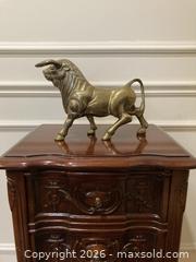 MaxSold Auction: Vintage MCM Brass Bull Statue. - Mississauga (Ontario, Canada) SELLER MANAGED Estate Sale Online Auction - Greenbower Court