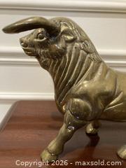 MaxSold Auction: Vintage MCM Brass Bull Statue. - Mississauga (Ontario, Canada) SELLER MANAGED Estate Sale Online Auction - Greenbower Court