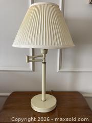 MaxSold Auction: Vintage MCM Lumiray Swing Arm Table Lamp. - Mississauga (Ontario, Canada) SELLER MANAGED Estate Sale Online Auction - Greenbower Court