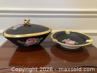 MaxSold Auction: Vintage Set Porcelain Tableware "Black Beauty" Pattern from Nymphenburg, Western Germany.  - Mississauga (Ontario, Canada) SELLER MANAGED Estate Sale Online Auction - Greenbower Court