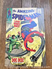 MaxSold Auction: The Amazing Spider-Man #53, Marvel Comics (Oct 1967) - Toronto (Ontario, Canada) SELLER MANAGED Reseller Online Auction -  West Lynn Avenue