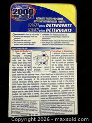 MaxSold Auction: 2000 Flushes Blue Plus Detergents Automatic Toilet Bowl Cleaner - New Westminster (British Columbia, Canada) SELLER MANAGED Reseller Online Auction - Columbia Street