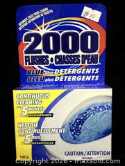 MaxSold Auction: 2000 Flushes Blue Plus Detergents Automatic Toilet Bowl Cleaner - New Westminster (British Columbia, Canada) SELLER MANAGED Reseller Online Auction - Columbia Street