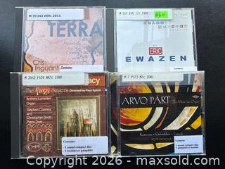 MaxSold Auction: Audiophile Specialist Lot | Modern Organ & Instrumental Gems | 4CD Set - New Westminster (British Columbia, Canada) SELLER MANAGED Reseller Online Auction - Columbia Street
