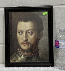 MaxSold Auction: Framed Portrait Print of Cosimo I de' Medici - Renaissance Style Art - New Westminster (British Columbia, Canada) SELLER MANAGED Reseller Online Auction - Columbia Street