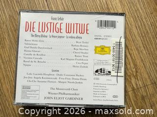 MaxSold Auction: Lehár: The Merry Widow (DG) - John Eliot Gardiner & Vienna Philharmonic - New Westminster (British Columbia, Canada) SELLER MANAGED Reseller Online Auction - Columbia Street