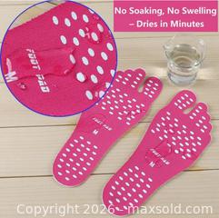 MaxSold Auction:  NEW 3 Pairs Stick-on Invisible Foot Pads (Size M) - New Westminster (British Columbia, Canada) SELLER MANAGED Reseller Online Auction - Columbia Street
