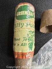 MaxSold Auction: Peat Seedling Pots & Plastic Garden Stakes Assorted Bundle - New Westminster (British Columbia, Canada) SELLER MANAGED Reseller Online Auction - Columbia Street
