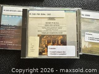 MaxSold Auction: [Prestige Vocal] 5-CD Opera & Vocal Collection (Britten, Purcell, Handel, Sutherland) - New Westminster (British Columbia, Canada) SELLER MANAGED Reseller Online Auction - Columbia Street