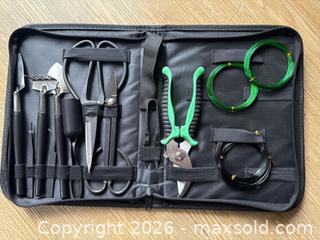 MaxSold Auction: Unleash your inner Zen! - Complete 10+ Pcs Bonsai Tool Kit with Leather Case - Pro Level! never used. - New Westminster (British Columbia, Canada) SELLER MANAGED Reseller Online Auction - Columbia Street