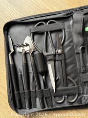 MaxSold Auction: Unleash your inner Zen! - Complete 10+ Pcs Bonsai Tool Kit with Leather Case - Pro Level! never used. - New Westminster (British Columbia, Canada) SELLER MANAGED Reseller Online Auction - Columbia Street