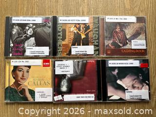 MaxSold Auction: Vintage CD Lot: Motown, EMI Classical, Jazz & Blues Rock - 6 Titles - New Westminster (British Columbia, Canada) SELLER MANAGED Reseller Online Auction - Columbia Street