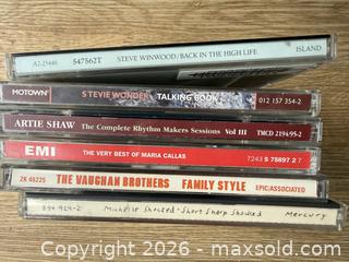MaxSold Auction: Vintage CD Lot: Motown, EMI Classical, Jazz & Blues Rock - 6 Titles - New Westminster (British Columbia, Canada) SELLER MANAGED Reseller Online Auction - Columbia Street