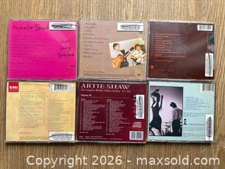 MaxSold Auction: Vintage CD Lot: Motown, EMI Classical, Jazz & Blues Rock - 6 Titles - New Westminster (British Columbia, Canada) SELLER MANAGED Reseller Online Auction - Columbia Street