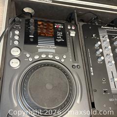 MaxSold Auction: American Audio DJ Bundle: 2x CDI300 CDJs + Q-D6 Mixer - New Tecumseth (Ontario, Canada) SELLER MANAGED Downsizing Online Auction - Shephard Avenue