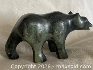 MaxSold Auction: Vintage Signed Inuit-Style Soapstone/Serpentine Polar Bear Sculpture - Toronto (Ontario, Canada) SELLER MANAGED Downsizing Online Auction - O'connor Drive (CONDO)