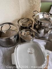 MaxSold Auction: Pots and pans - Victoria (British Columbia, Canada) SELLER MANAGED Downsizing Online Auction - Prior Street