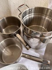 MaxSold Auction: Pots and pans - Victoria (British Columbia, Canada) SELLER MANAGED Downsizing Online Auction - Prior Street