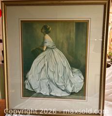 MaxSold Auction: Woman in gilt plus frames - Victoria (British Columbia, Canada) SELLER MANAGED Downsizing Online Auction - Prior Street