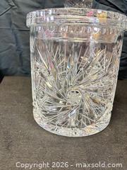 MaxSold Auction: Assorted Clear Cut crystal Set in Starburst Pattern - Cobourg (Ontario, Canada) SELLER MANAGED Estate Sale Online Auction -  King Street East
