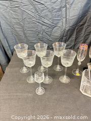 MaxSold Auction: Assorted Glassware Set, 11 Pieces: Stemware, Flutes, Cordials - Cobourg (Ontario, Canada) SELLER MANAGED Estate Sale Online Auction -  King Street East