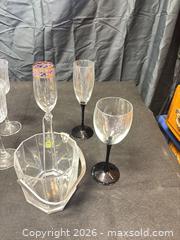 MaxSold Auction: Assorted Glassware Set, 11 Pieces: Stemware, Flutes, Cordials - Cobourg (Ontario, Canada) SELLER MANAGED Estate Sale Online Auction -  King Street East