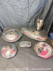 MaxSold Auction: Inoxbella (Italy) Stainless Steel 6-Piece Serving Set - Cobourg (Ontario, Canada) SELLER MANAGED Estate Sale Online Auction -  King Street East