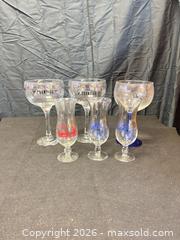 MaxSold Auction: Lot of 6 Collectible Souvenir Glasses (Goblet & Pilsner) - Cobourg (Ontario, Canada) SELLER MANAGED Estate Sale Online Auction -  King Street East