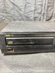 MaxSold Auction: Nakamichi OMS-1A Compact Disc Player, Black - Cobourg (Ontario, Canada) SELLER MANAGED Estate Sale Online Auction -  King Street East