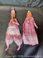 MaxSold Auction: Pair of Rajasthani Marionette / String Puppets, 23" - Cobourg (Ontario, Canada) SELLER MANAGED Estate Sale Online Auction -  King Street East