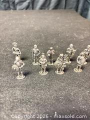 MaxSold Auction: Set of 9 Medieval Knight Miniature Metal Figures 1–2 in - Cobourg (Ontario, Canada) SELLER MANAGED Estate Sale Online Auction -  King Street East