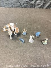 MaxSold Auction: Unbranded Plastic Fantasy Miniatures Lot, 6 Pieces - Cobourg (Ontario, Canada) SELLER MANAGED Estate Sale Online Auction -  King Street East
