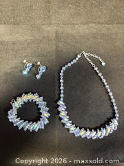 MaxSold Auction: Vintage Sherman Aurora Borealis Rhinestone Set: Necklace, Bracelet, Earrings - Cobourg (Ontario, Canada) SELLER MANAGED Estate Sale Online Auction -  King Street East