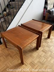 MaxSold Auction: Danish Modern Side Tables - Toronto (Ontario, Canada) SELLER MANAGED Downsizing Online Auction - Roanoke Road (CONDO)